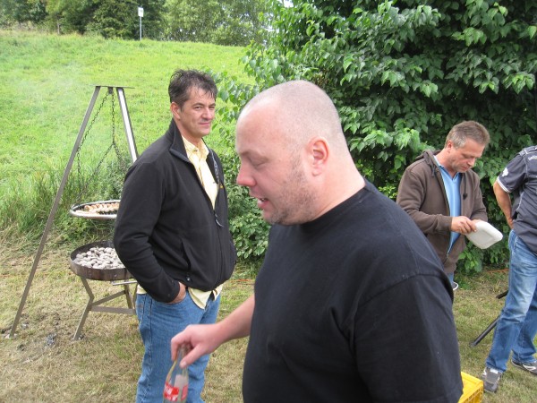 The Grillmaster himself... unser bester Kunde :-)