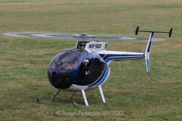 Hughes 500 D mit 5 Blatt Rotor
