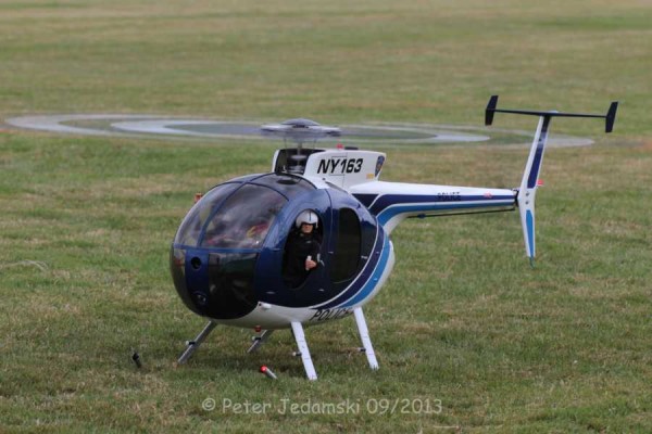 Hughes 500 D mit 5 Blatt Rotor